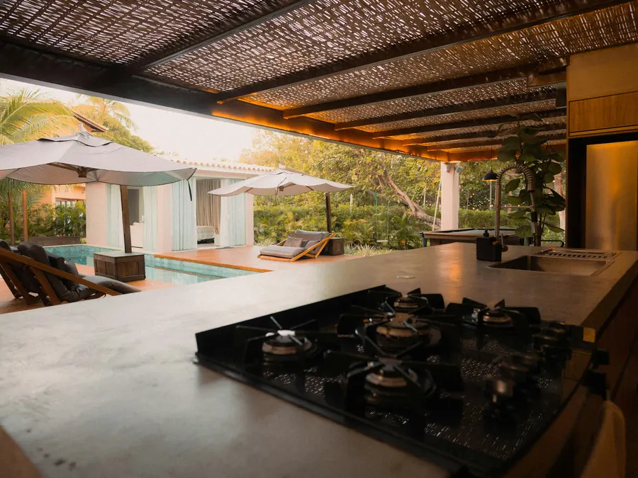 Outdoor BBQ Tops